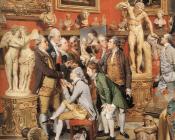 The Tribuna of the Uffizi-detail - 约翰·佐法尼